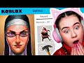 MAKING THE EVIL NUN 2 A ROBLOX ACCOUNT!!