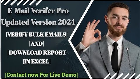 email verify kaise kare | email verifier pro | bulk email verification tool | bulk email verifier 📧|