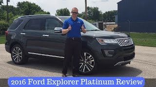 2016 Ford Explorer Platinum Review by Indiana's Ford Expert at Andy Mohr Ford Plainfield Indiana IN