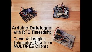 Celebrity Arduino Sensor Network with nRF24L01 Telemetry and DIY Data Logger Shield || Demo 4 of 4 Net Worth