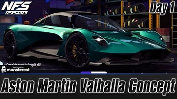 Need For Speed No Limits - Aston Martin Valhalla Concept | Kingslayer | Day 1 | Recon