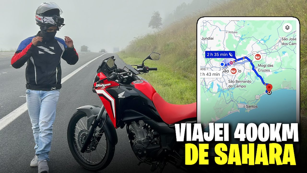 VIAJEI 400KM DE SAHARA 300 SENTIDO LITORAL🚀🔥