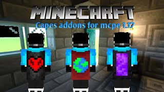 minecarft 1.17 | Capes addon for mcpe 1.17 in android | real |blue dream screenshot 4