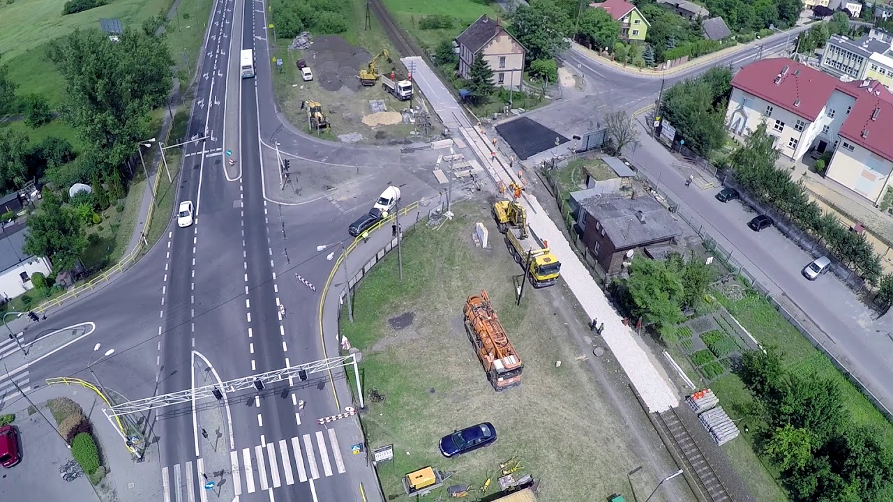 Modernizacja przejazdu w Łysomicach k. Torunia