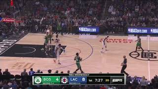 Celtics Motion Offense: Middle DHO