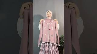 Cardigan rajut Coquette | #cardigan #cardiganrajut #cardigankorea