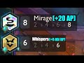 +26 AP / +6 AD for EVERY ATTACK! | Max. Mirage + Max. Whispers Buff | Set 7.5 TFT