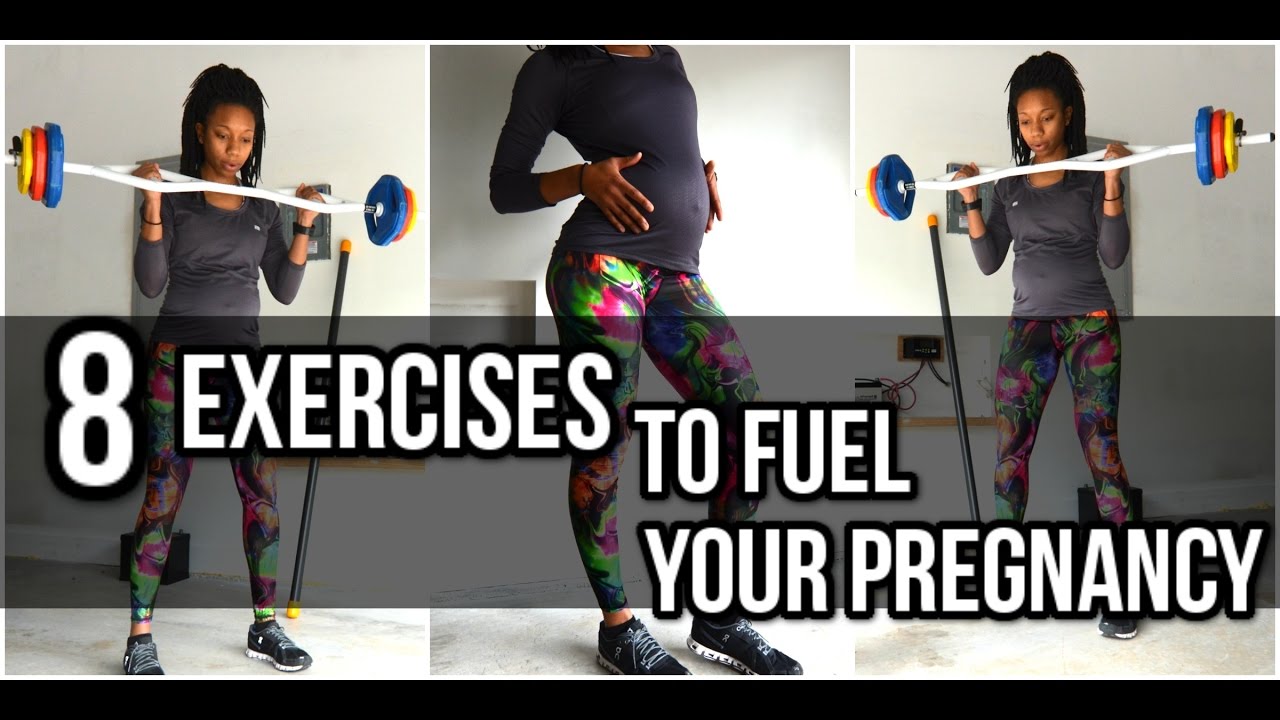 8 Exercises to Fuel Your Pregnancy (FROM START TO FINISH) YouTube