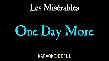 One Day More Les Miserables Authentic Orchestral Karaoke Instrumental