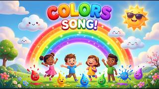 🌈 Rainbow Colors Song | Learn Colors| for Toddlers  🎶