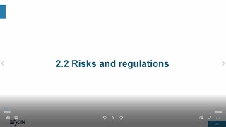 Risks and Regulations | EXIN Artificial Intelligence Compliance Professional | 1WorldTraining.com