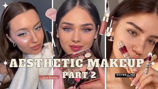 Aesthetic makeup 2024💕 | makeup tutorial tiktok compilation part 2✨