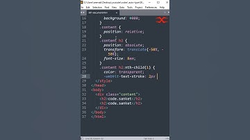Water Wave Text | HTML CSS