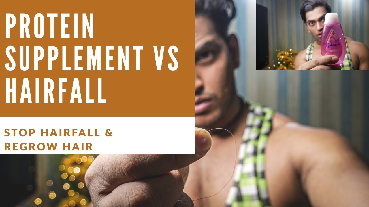 Regrow your Hair fast Protein Supplement vs Hairfall (बालों को झड़ने