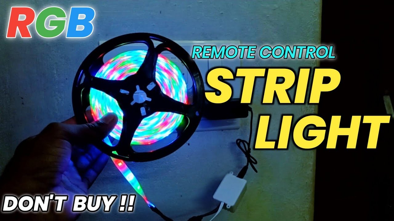 RGB LED Light Unboxing & Review Best RGB LED strip light under 500
