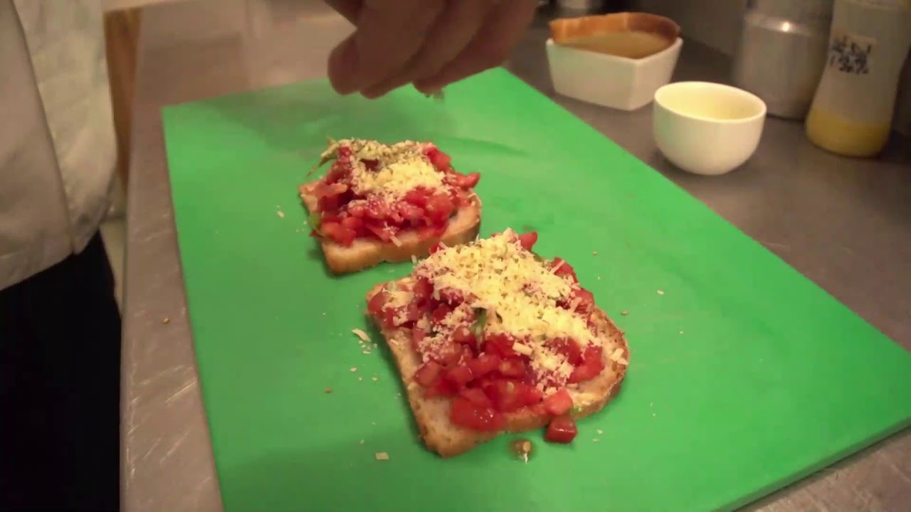 Receita: aprenda a fazer brusqueta de tomate - YouTube