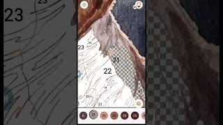 MEWARNAI GAMBAR LEWAT GAME APPLIKASI!! MATA HARUS JELI😂 screenshot 4