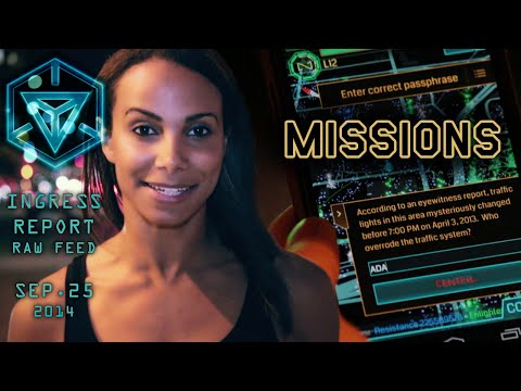 INGRESS REPORT - Raw Feed Sep 25 2014 -  MISSIONS
