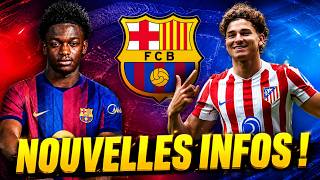 🚨Le Barça signe UN NOUVEAU JOUEUR ! INFOS SUR ALVAREZ, FERRAN ETC !