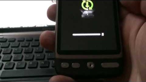 HTC Desire (Android update from 2.1 to Froyo, android 2.2)