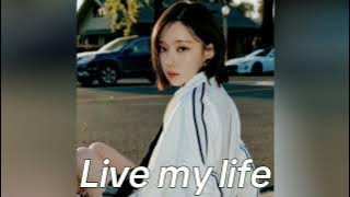 aespa-live my life (Sped up)