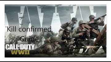COD WWII: Kill confirmed guide (PICKED UP ALL THE TAGS)