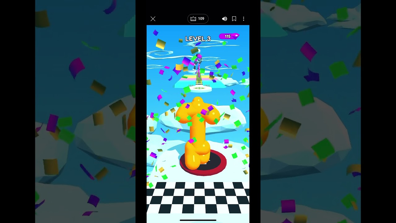 Tall Man Run - Level 0-5 - YouTube Playables / Google Games