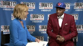 Exclusive Interview With New York Knicks' Draft Pick Frank Ntilikina