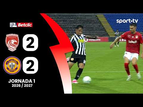 Resumo: Santa Clara 2-2 Nacional - Liga Portugal Betclic | sport tv