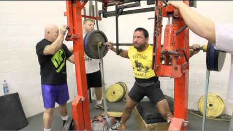 CrossFit - Dynamic Effort Squat Day at Westside Barbell Part 1
