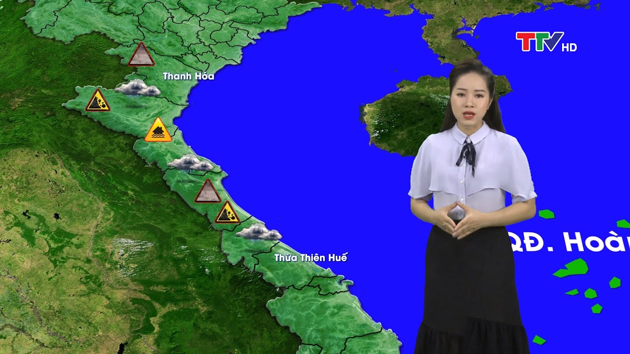 Thanh Hóa tiếp tục có mưa lớn ở nhiều nơi | Dự báo... - youtube