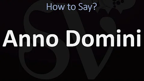 In quale Anno Domini siamo?