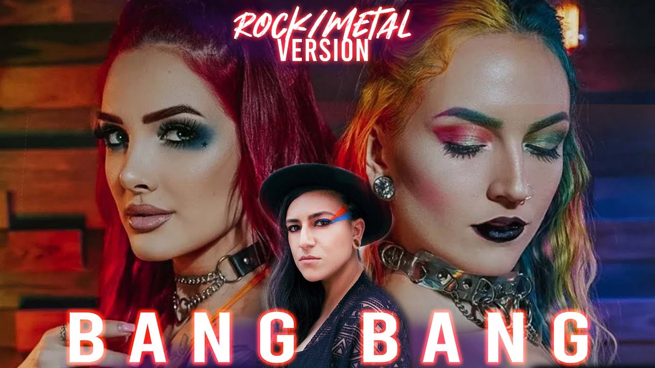 Jessie J / Ariana Grande - Bang Bang ◈ Metal/Rock Cover ◈ Halocene ◈@Lauren Babic ◈ @Alanna Sterling