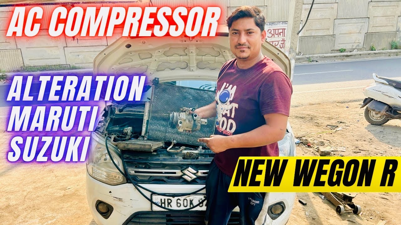 New Wegon R A/C replace