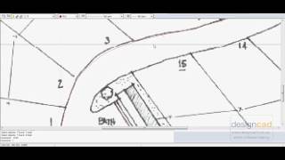 Curve fit a polyline in a GardenCAD drawing