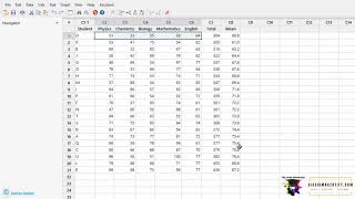 How to perform row statistics in Minitab
