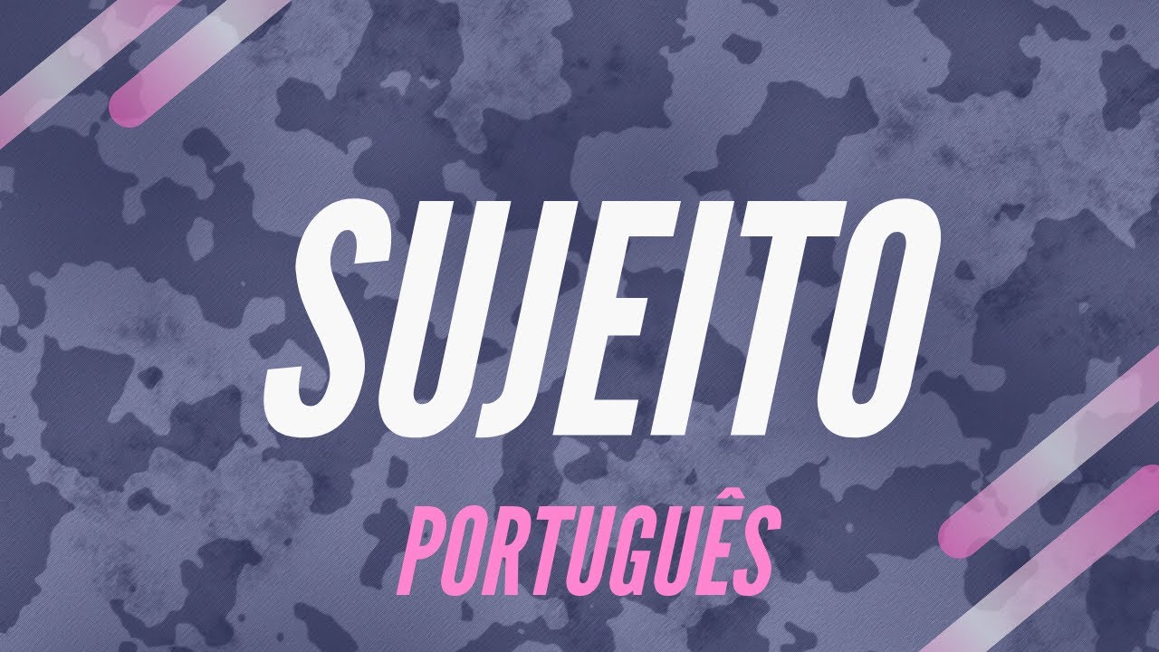 SUJEITO - Português ESA