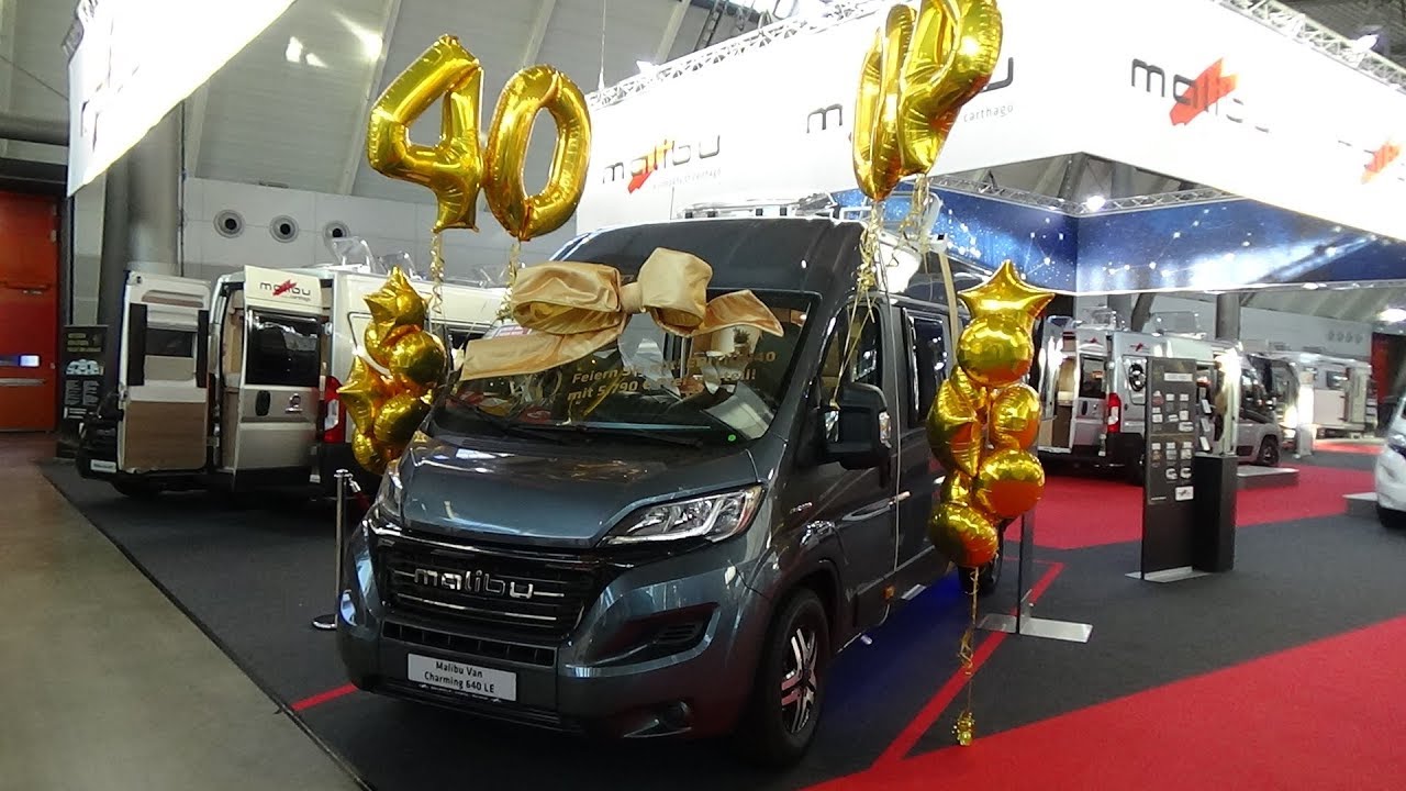 2019 Malibu Fiat Van 640 LE Charming 40 Years - Ext. + Interior - Caravan Show CMT Stuttgart 2019