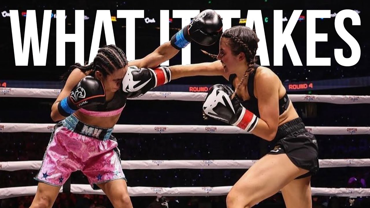 broken typewriter on X: Andrea Botez lost, but not in boxing