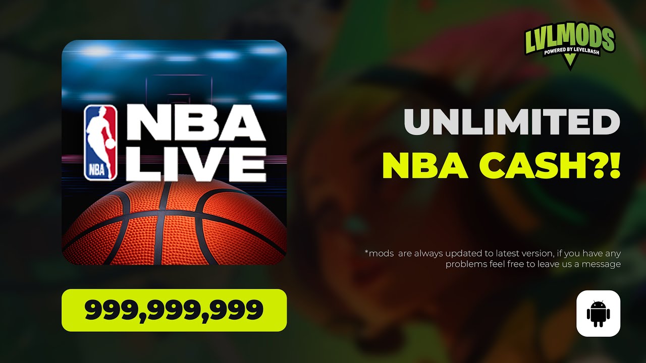 NBA Live Mobile 7.2.10 Mod APK How to Add Unlimited