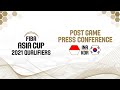 Indonesia v Korea - Press Conference - FIBA Asia Cup 2021 Qualifiers