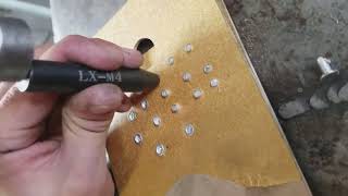 Punch Pin for Aluminum Flat Round Head Half Hollow Shank Rivet Aluminum Rivet Nut Semi-tubular rivet