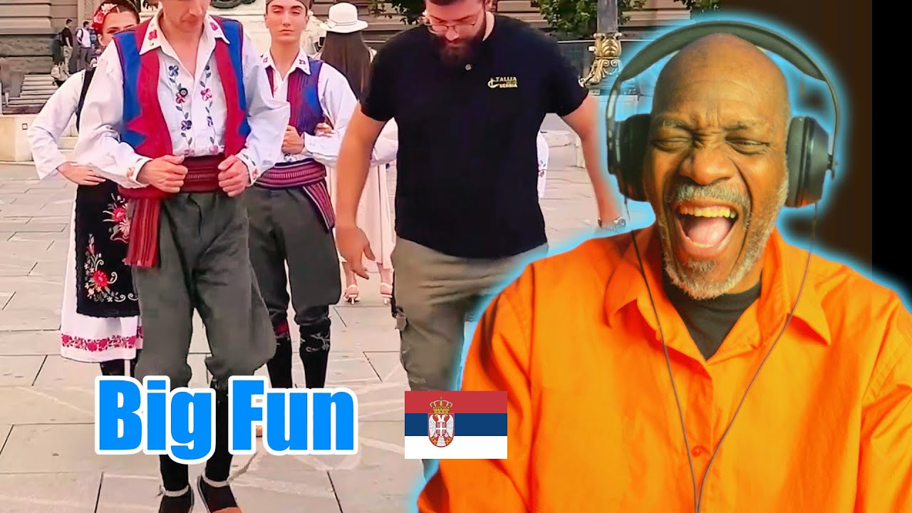 Mr. Giant React to Serbian Dances.