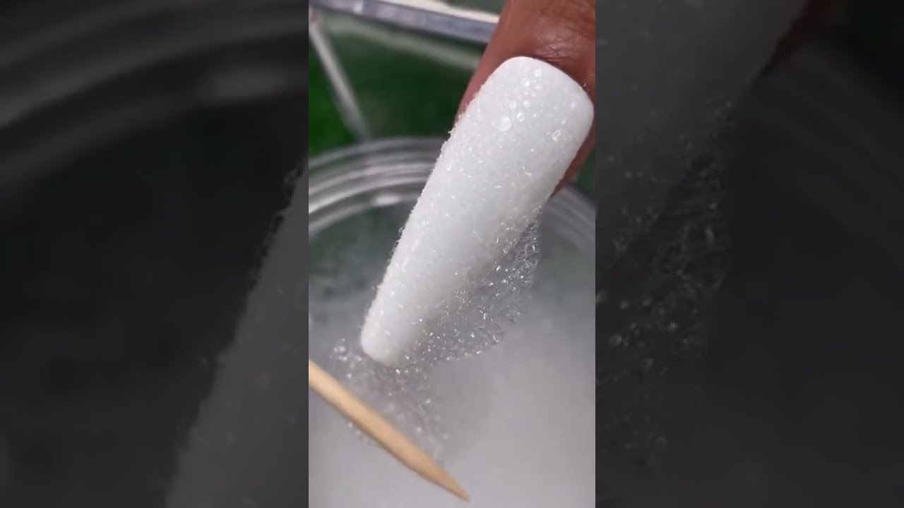 Bubble Bath Nails with Chrome - Vogue Beauty Tips ❤️✨