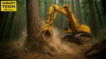 10 CRAZY Powerful Wood and Forestry Duty Equipment That Are on Another Level