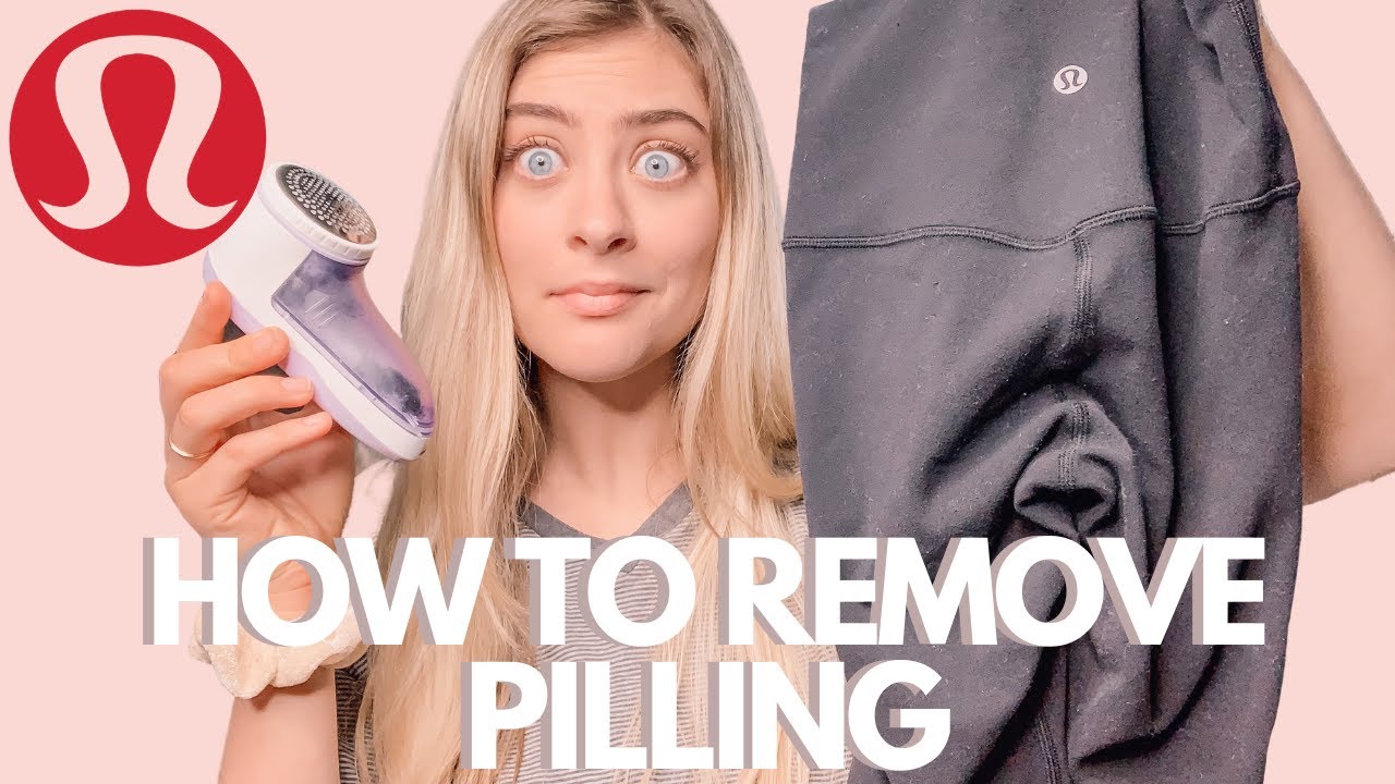 How To Remove Pilling From Your Leggings // Lululemon Aligns & ALO
