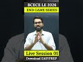 BCECE LE 2026 | END GAME Series 🔥| DAY - 01 | Previous year Questions | Lateral Entry Exam #bcecele