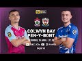 LIVE FOOTBALL: Colwyn Bay v Pen-y-bont | JD Cymru Premier Play-off Semi-Final | English Commentary