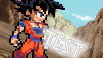 Test Son Goku || KineMaster || Sprite Animation