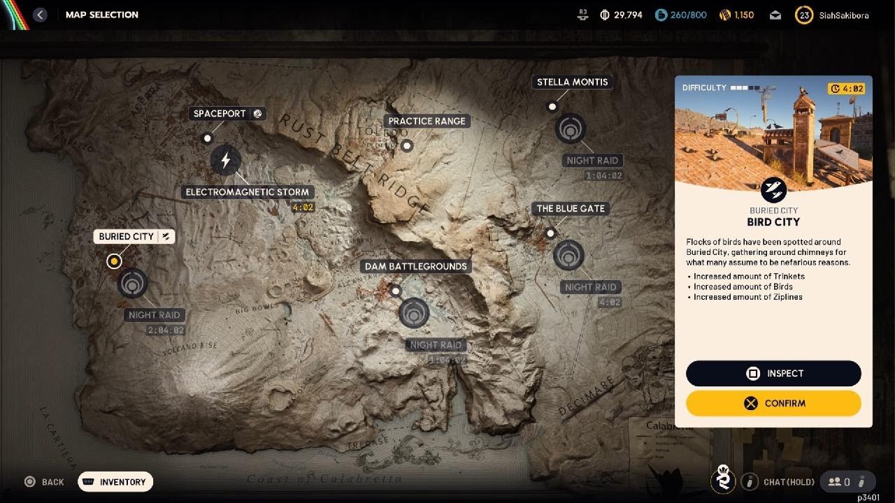 ARC Raiders buried AKA bird city Update